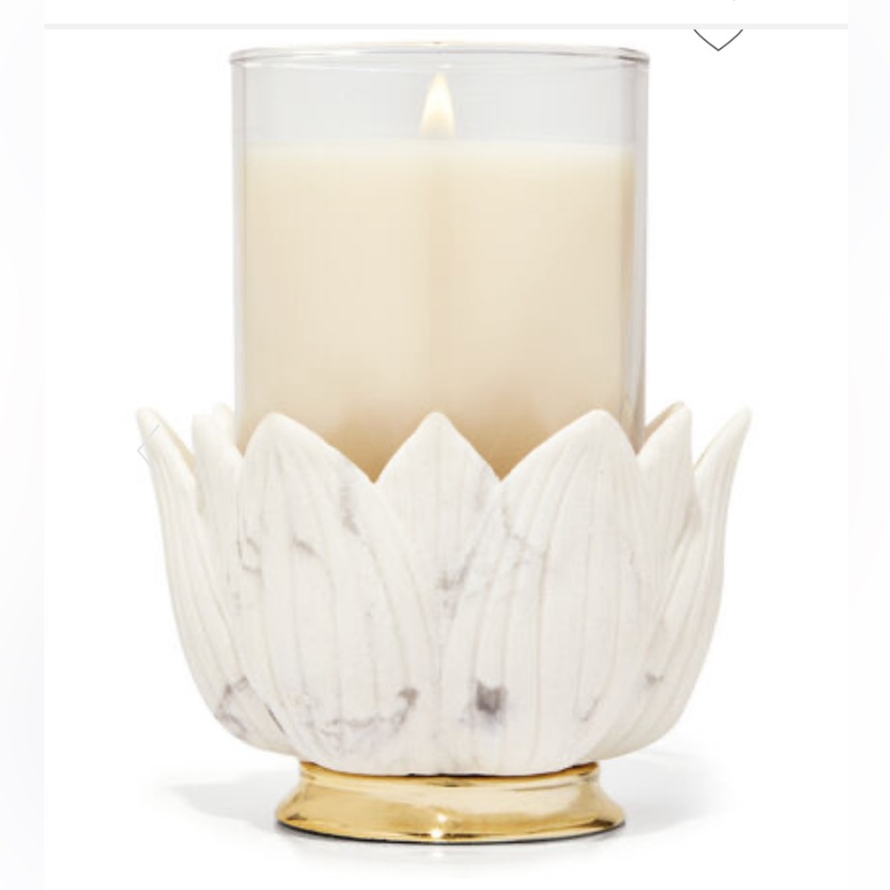 BATH AND BODY WORKS FLOWER BOWL SINGLE WICK CANDLE HOLDER - Picture 6 of 6